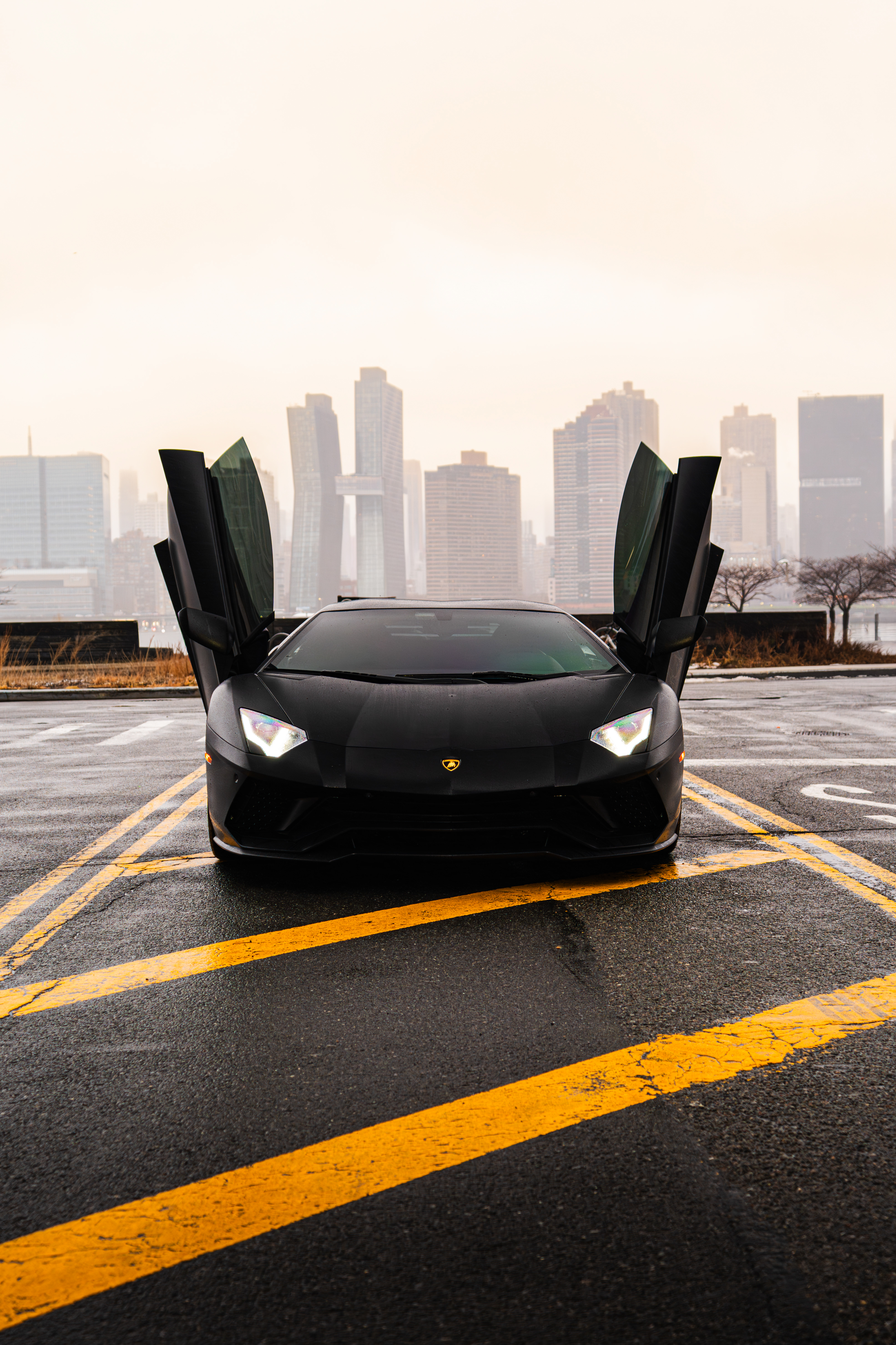 Lamborghini Aventador S Matte Black