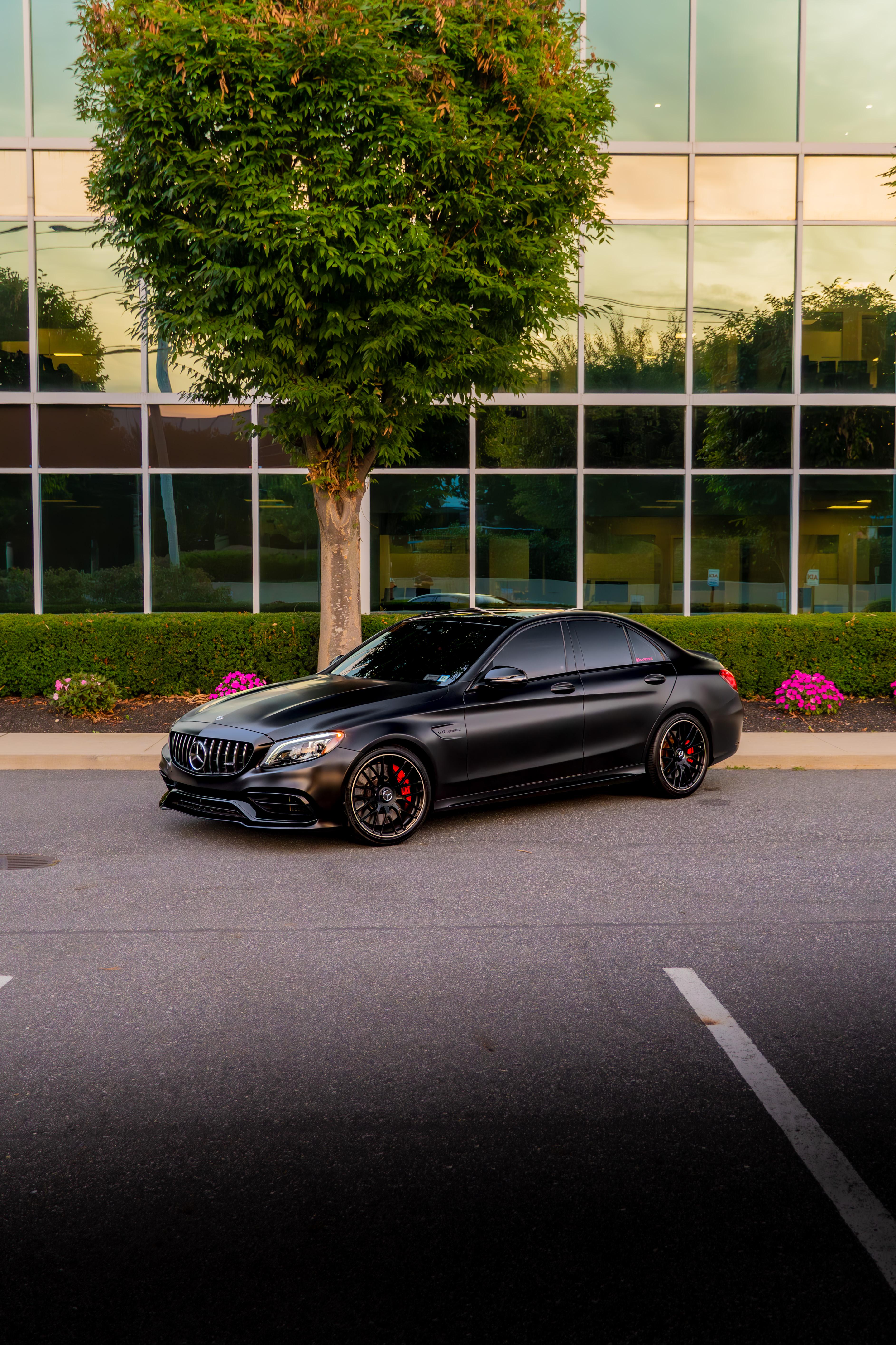 Mercedes-Benz C63s Matte Black