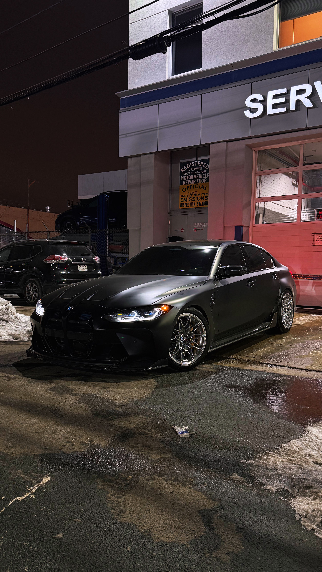 BMW M3 Competition Satin Black