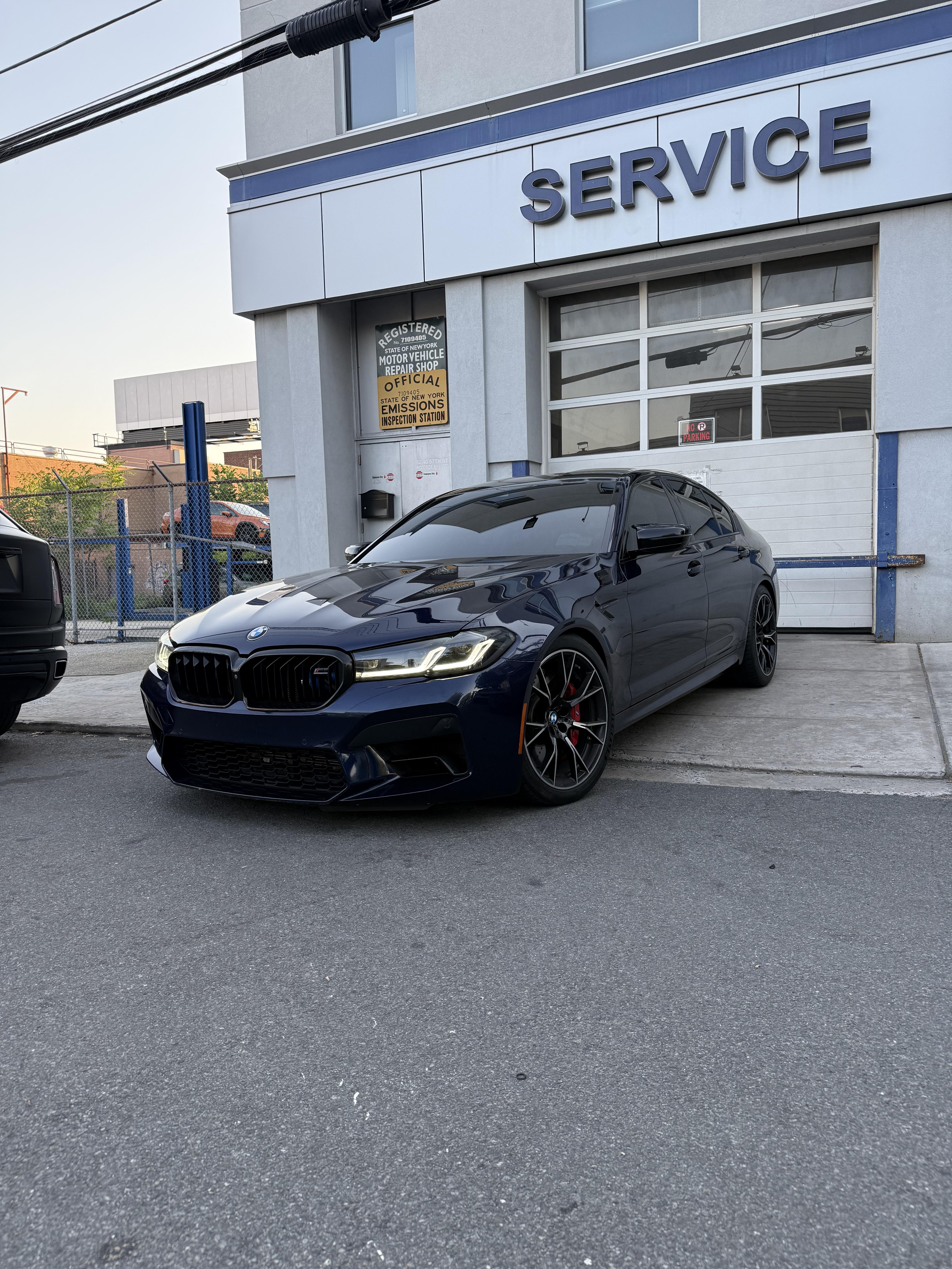 BMW M5 Competition Tanzanite Blue