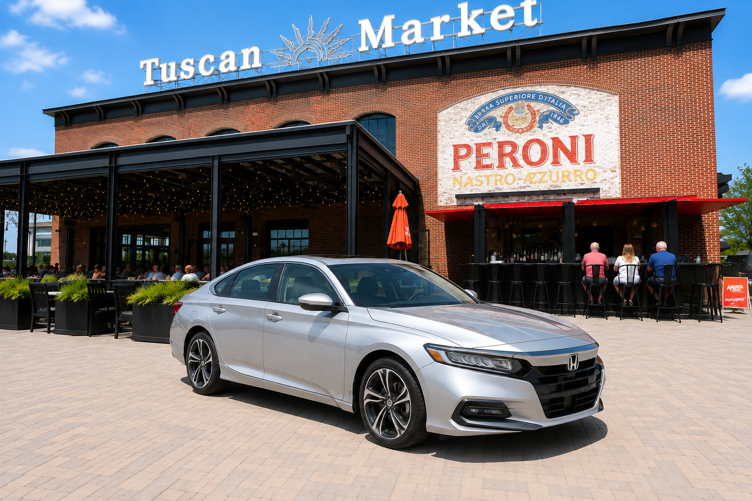 Silver Honda Accord