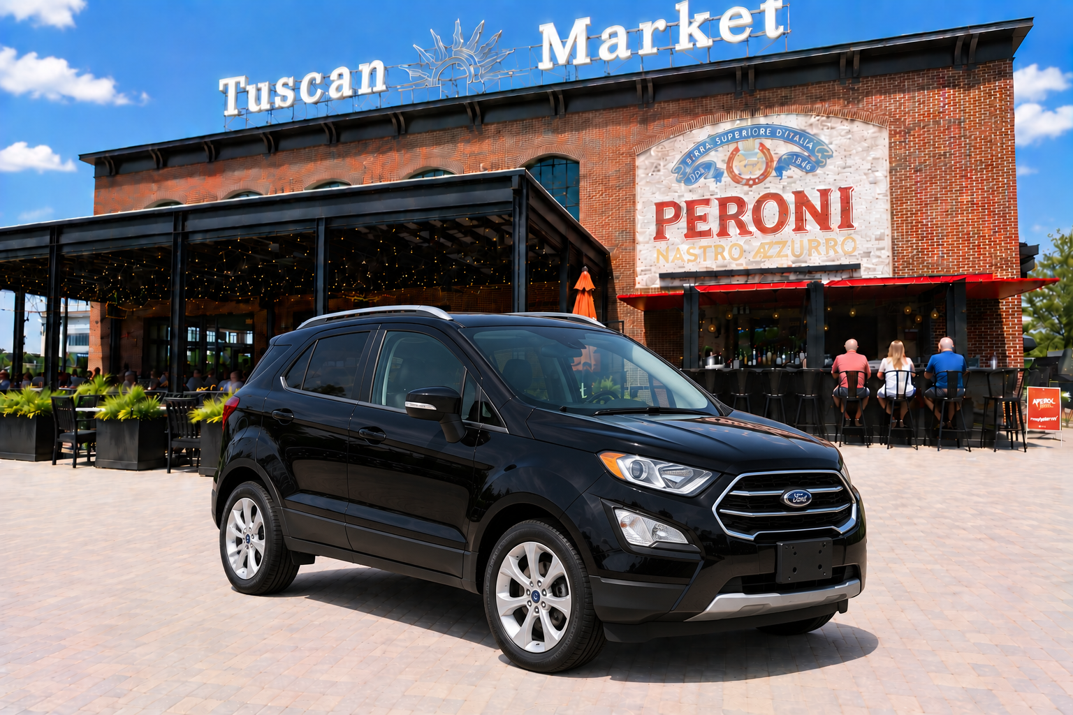 Black Ford EcoSport