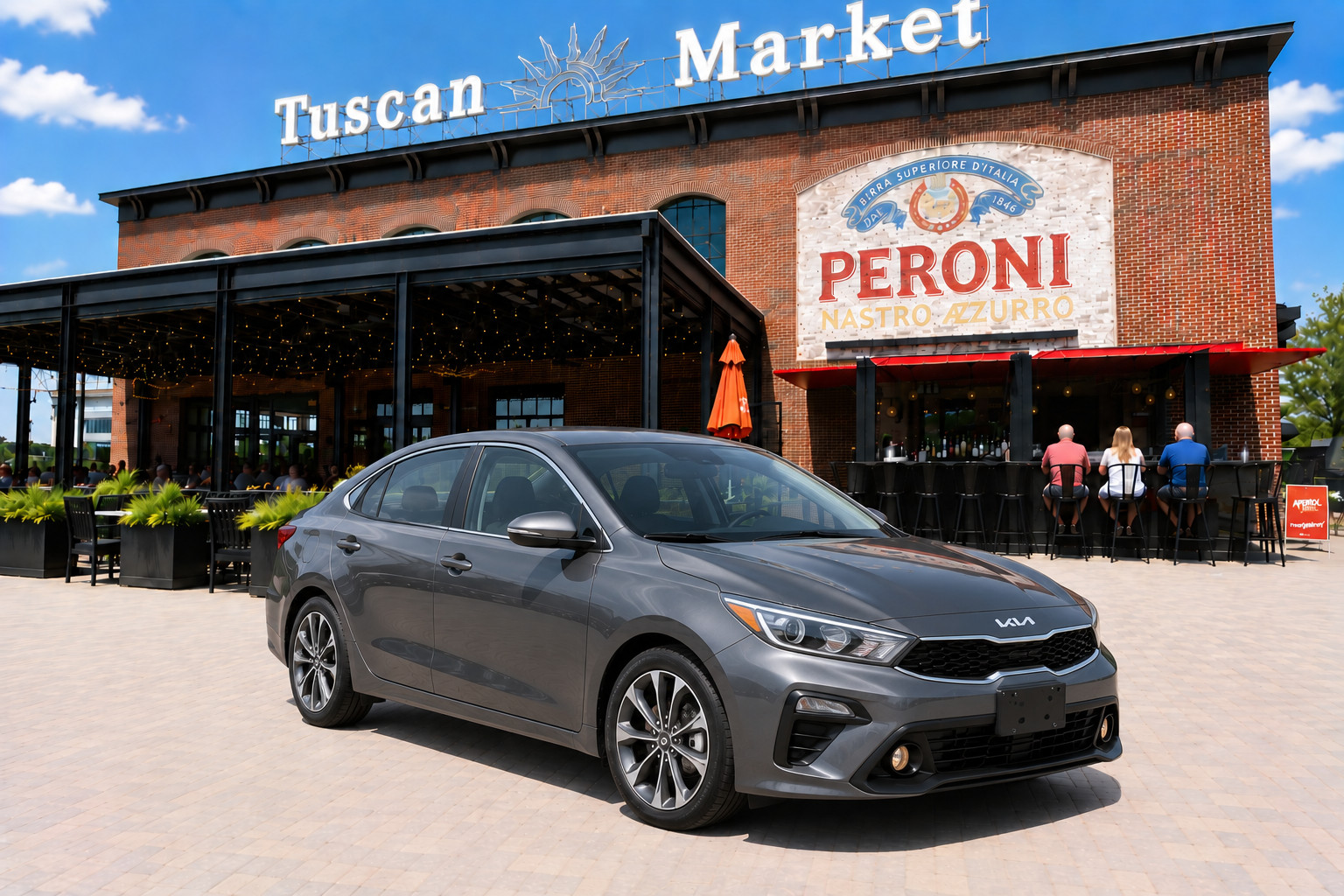 Gray Kia Forte