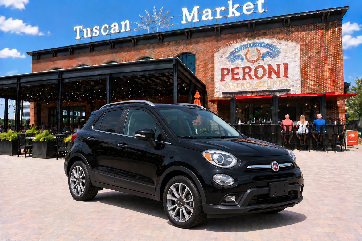 Black Fiat 500X